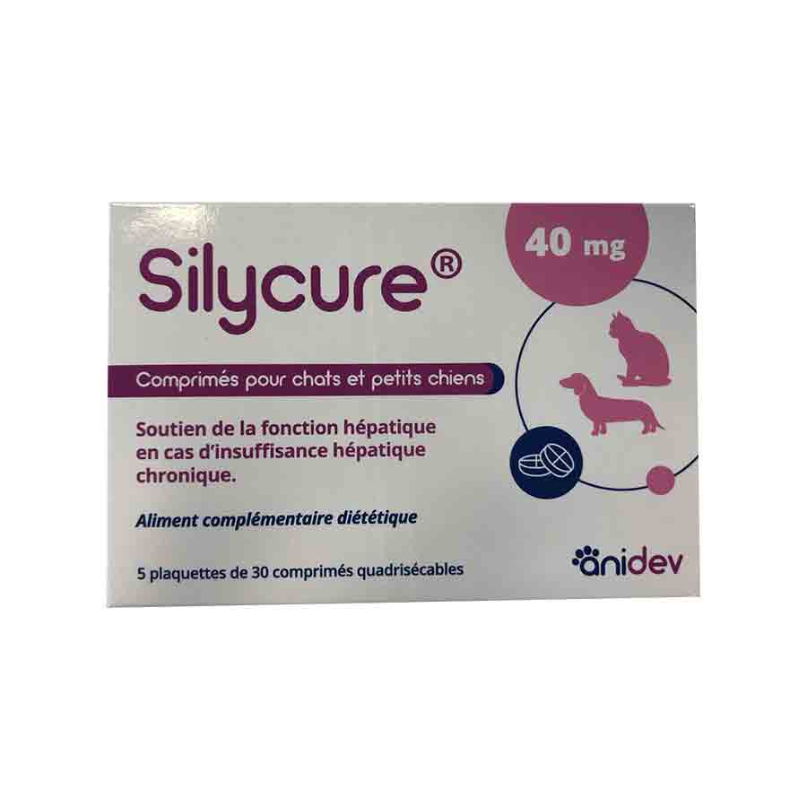 Silycure 40 Mg 150 Cps Chat Et Petit Chien Complement Alim Insuffisance Hepatique