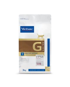 Virbac Veterinary HPM Gastro Digestive Support chat 3 kg | Croquettes