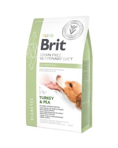 Brit Vet Diet Dog Diabetes Grain Free 2 kg