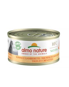 Almo Nature Chat HFC Thon avec crevettes 24 x 70 grs