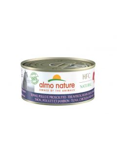 Almo Nature Chat HFC Natural Thon poulet et Jambon 24 x 150 g