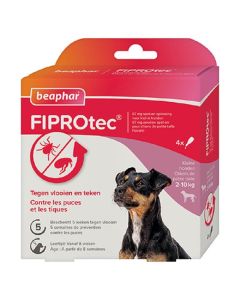 Beaphar Fiprotec Spot-on chien 2 - 10 kg x4