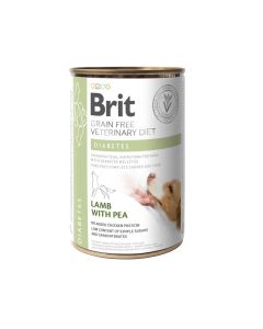 Brit Vet Diet Dog Diabetes Grain Free 6 x 400 g