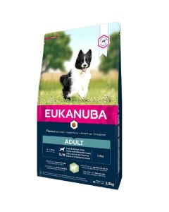 Eukanuba Chien Adulte Petite et Moyenne Race Agneau et Riz 2.5 kg