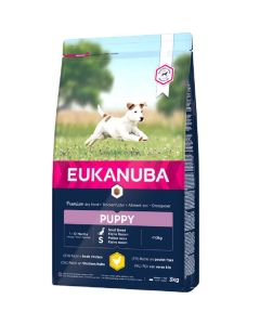 Eukanuba Growing Puppy Petite Race au poulet 3 kg - La Compagnie des Animaux