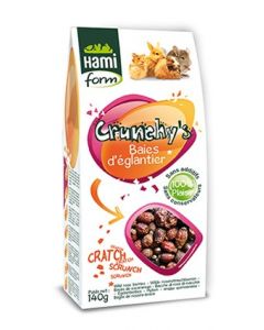 Hami Form Friandises Crunchy's Baies d'Eglantier Rongeurs 140 g