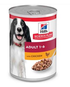 Hill's Science Plan Canine Adult Poulet 12 x 370 grs