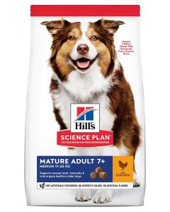 Hill's Science Plan Canine Mature Adult 7+ Active Longevity Medium 12 kg- La Compagnie des Animaux