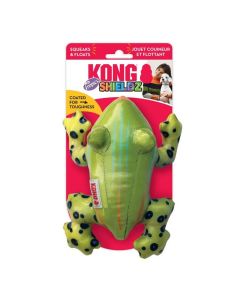 KONG Jouet Shieldz Tropics grenouille