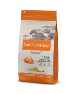 Nature's Variety Croquettes Original Chat Stérilisé saumon 7 kg