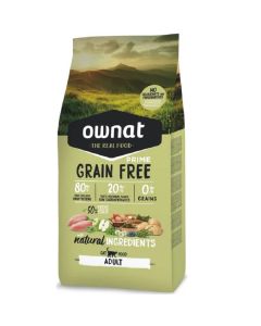Ownat Grain Free Prime Poulet Dinde Chat 8 kg