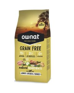 Ownat Grain Free Prime Poulet Dinde Chiot 3 kg