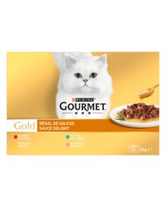 Purina Gourmet Gold Régal de Sauces Chat 12 x 85 g