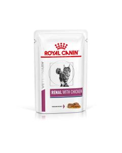 Royal Canin Vet Chat Renal Poulet Sachet 12 x 85 g