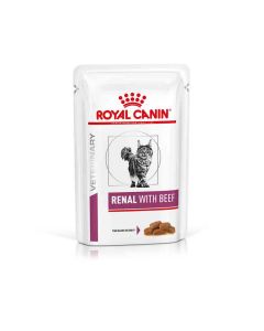 Royal Canin Vet Chat Renal Boeuf Sachet 12 x 85 g