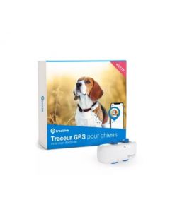 Tractive GPS Dog 4 chien blanc