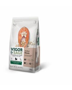 Vigor & Sage Chien Small Racine de Lys/Saumon 6 kg