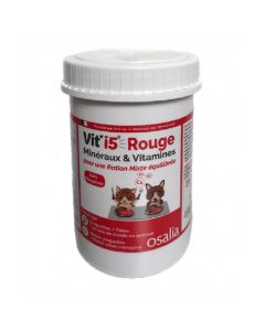 VIT'I5 Rouge poudre chat et chien 250 g | La Compagnie des Animaux