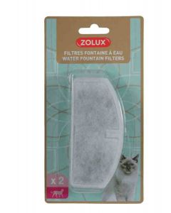 Zolux Filtres de rechange pour fontaine à eau x2 | Livraison rapide
