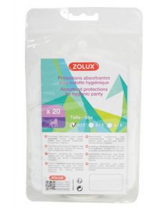 Zolux protections absorbantes pour culotte hygiénique T0-T1 x20