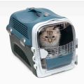 Cat It Cage de transport Cabrio Gris / Bleu pour chat