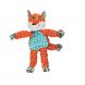 KONG Floppy knots fox jouet renard 13 cm