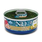 Farmina N&D Natural Thon & Poulet Chat 24 x 70 g