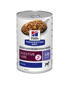 Hill's Prescription Diet Canine I/D Low Fat 12x360 grs- La Compagnie des Animaux