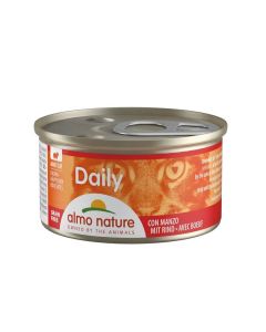 Almo Nature Chat Daily Grain Free bœuf 24 x 85 g