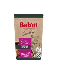 Bab'in Signature Terrine Chat au saumon 14 x 80 g