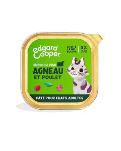 Edgard & Cooper Agneau & Poulet Chat 16 x 85 g