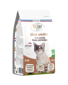 Felichef croquettes BIO sans céréales, sans gluten chat adulte 5 kg