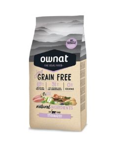 Ownat Just Grain Free Stérilisé Chat 8 kg