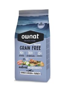 Ownat Grain Free Prime Senior Poulet Dinde Chien 3 kg