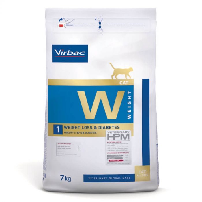 Virbac Veterinary HPM Weight Loss & Diabetes chat 7 kg | Croquettes