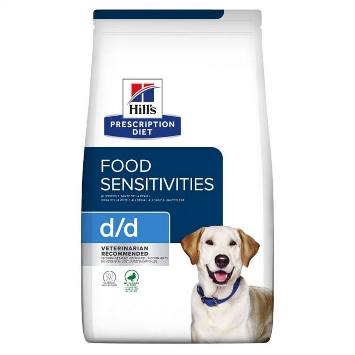 Hill's Prescription Diet Canine D/D Canard et Riz 12 kg | Croquettes