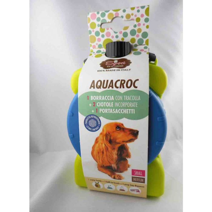 Aquacroc small pour chien 400 ml | Kit essentiel pour les déplacements du  chien