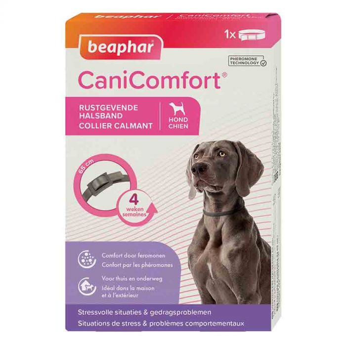 Beaphar CaniComfort Collier calmant pour chiens 65 cm | Colliers