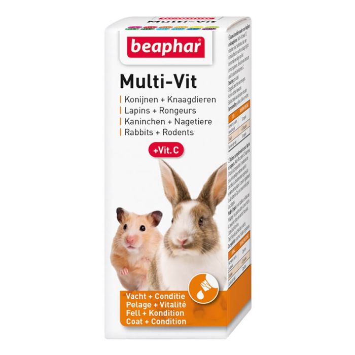Beaphar MULTI-VIT vitamines pour rongeurs 50 ml | Livraison rapide