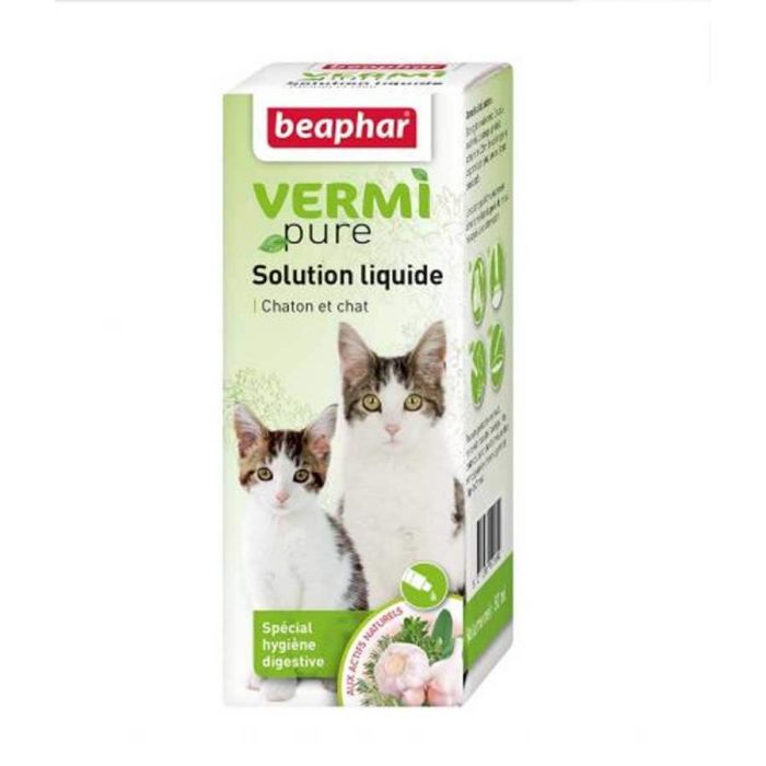Beaphar Vermipure pour chaton et chat 50 ml | La Compagnie des Animaux