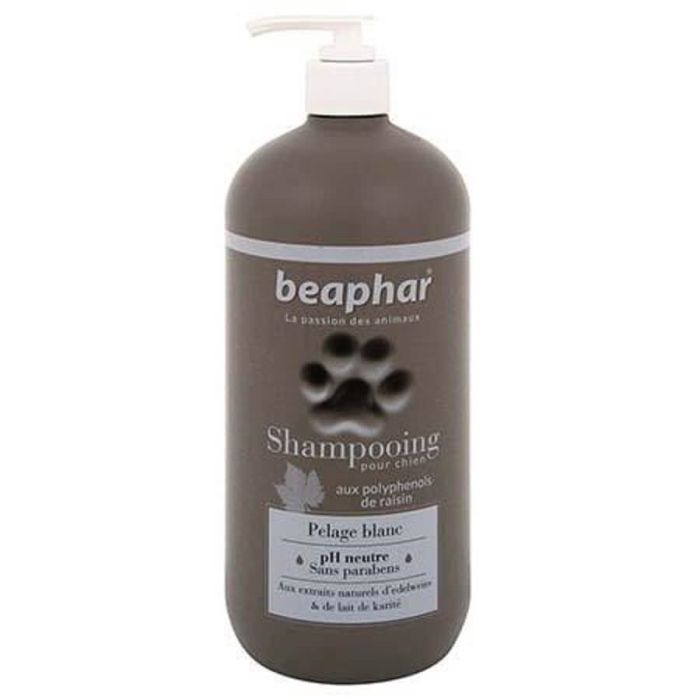 Beaphar Shampooing Pelage Blanc chien 750 ml | Livraison rapide