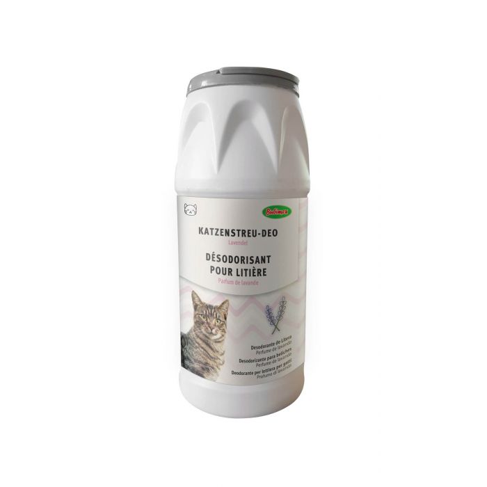 Bubimex Désodorisant Litière chat Parfum Lavande 425 g | Litières