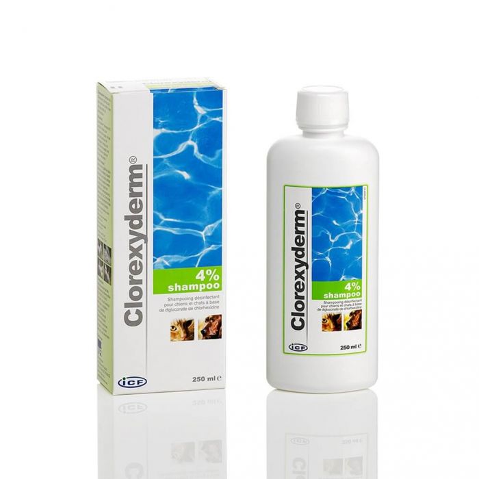 MP Labo Clorexyderm 4% Shampoo 250 ml - La Compagnie des Animaux