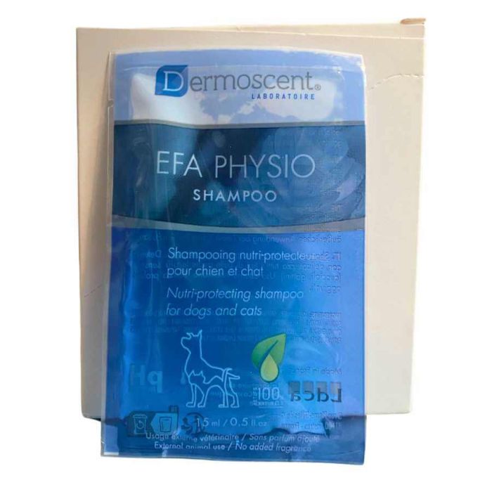 Dermoscent EFA Physio Shampoo Recharge 20 x 15 ml | Livraison rapide