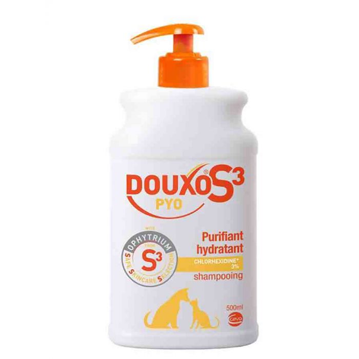 Douxo S3 Pyo shampoing 500 ml | Shampooings | La Compagnie des Animaux