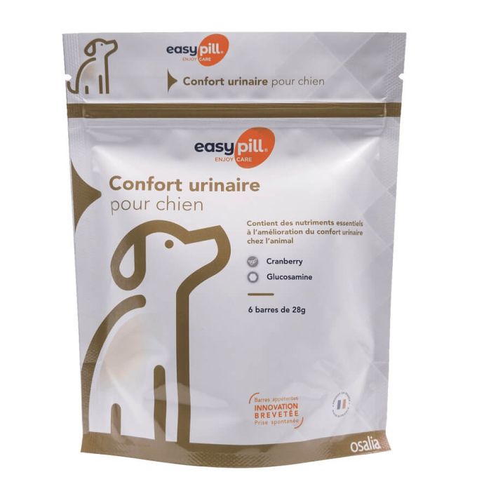 Easypill Confort Urinaire Chien 6 x 28 g | La Compagnie des Animaux