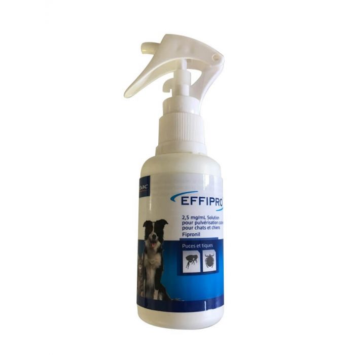 Effipro Spray 100 ml | Sprays anti-puces | La Compagnie des Animaux