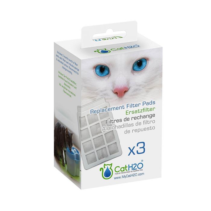 Filtres pour fontaines à eau Cat et Dog H2O x3 | Livraison rapide