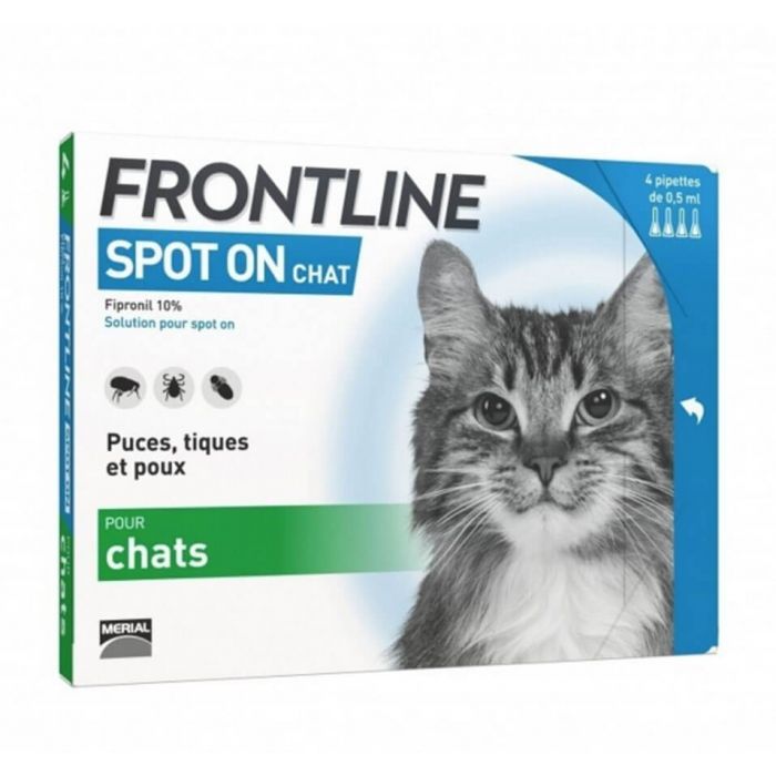 Frontline chat spot on 1 pipette | La Compagnie des Animaux