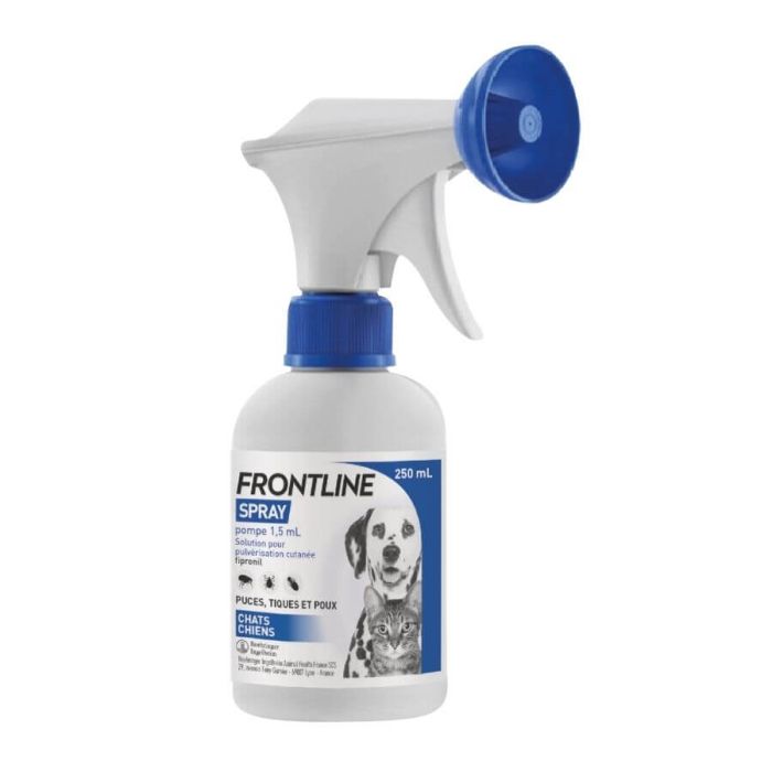 Frontline Spray 250 ML | Sprays anti-puces | La Compagnie des Animaux